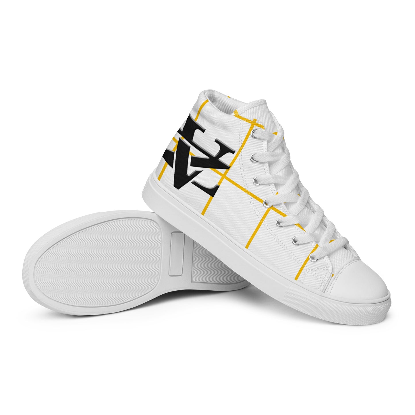 Men’s high top canvas shoes