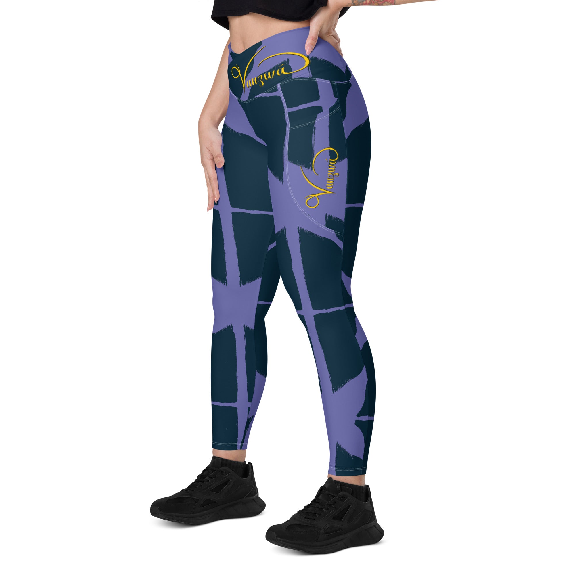 Transylvania Vamp selling Crossover leggings with pockets