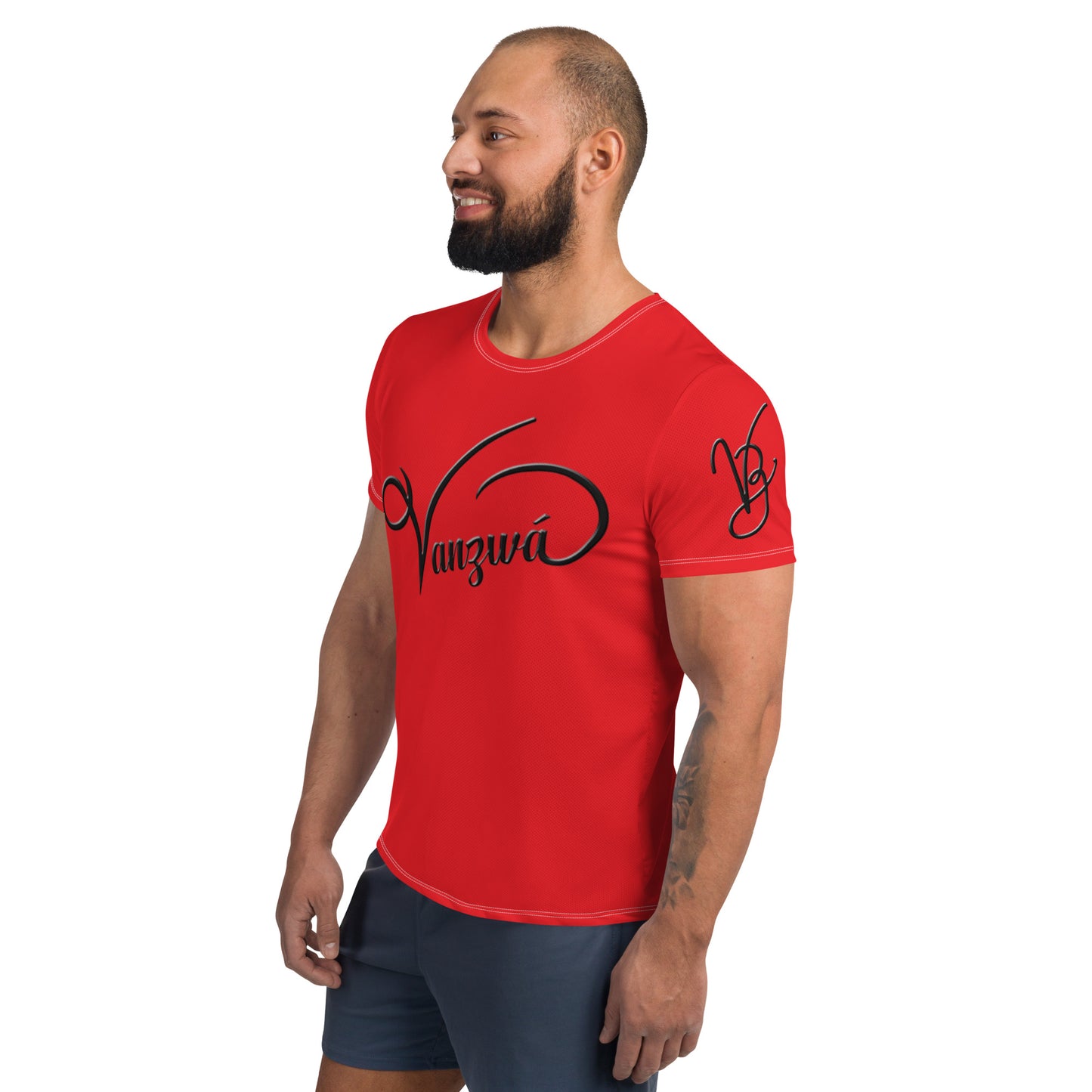 All-Over Print Men's Athletic T-shirt