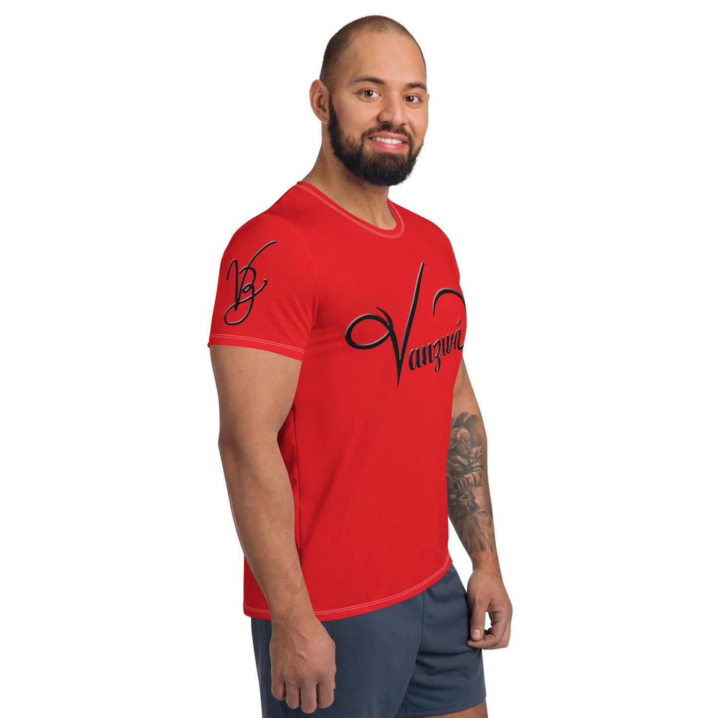 All-Over Print Men's Athletic T-shirt