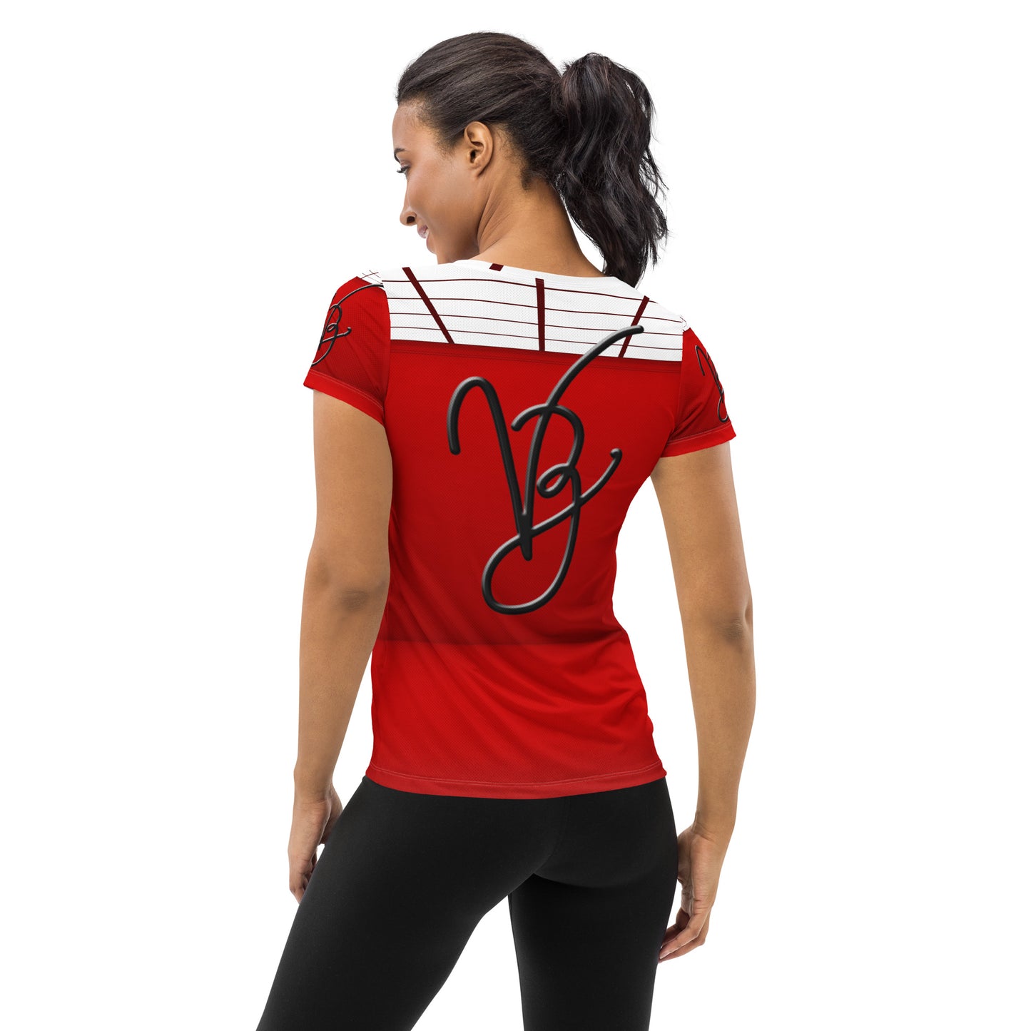 All-Over Print Women's Athletic T-shirt