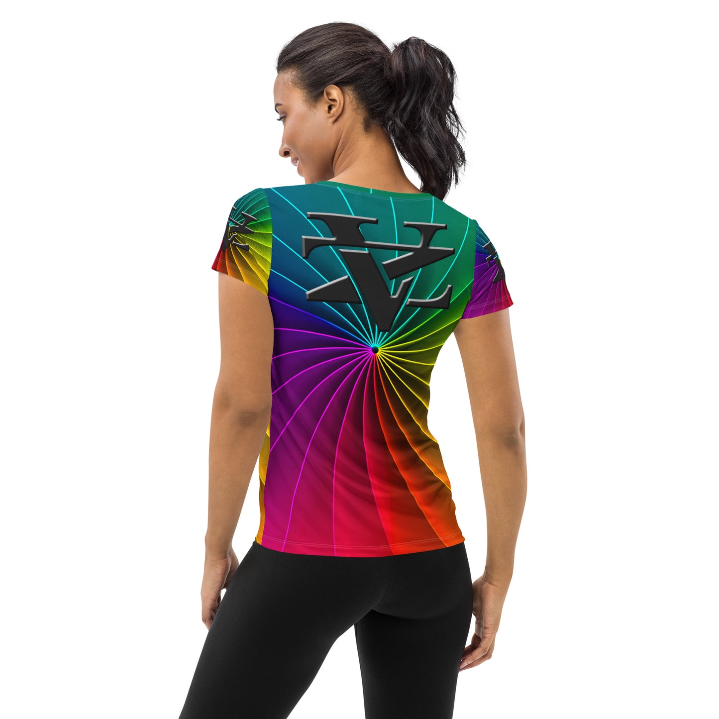 All-Over Print Women's Athletic T-shirt