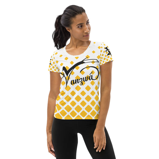 All-Over Print Women's Athletic T-shirt