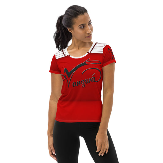 All-Over Print Women's Athletic T-shirt