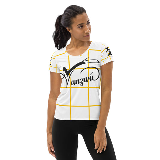 All-Over Print Women's Athletic T-shirt