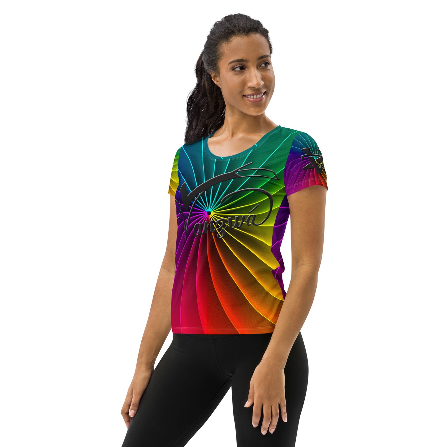 All-Over Print Women's Athletic T-shirt