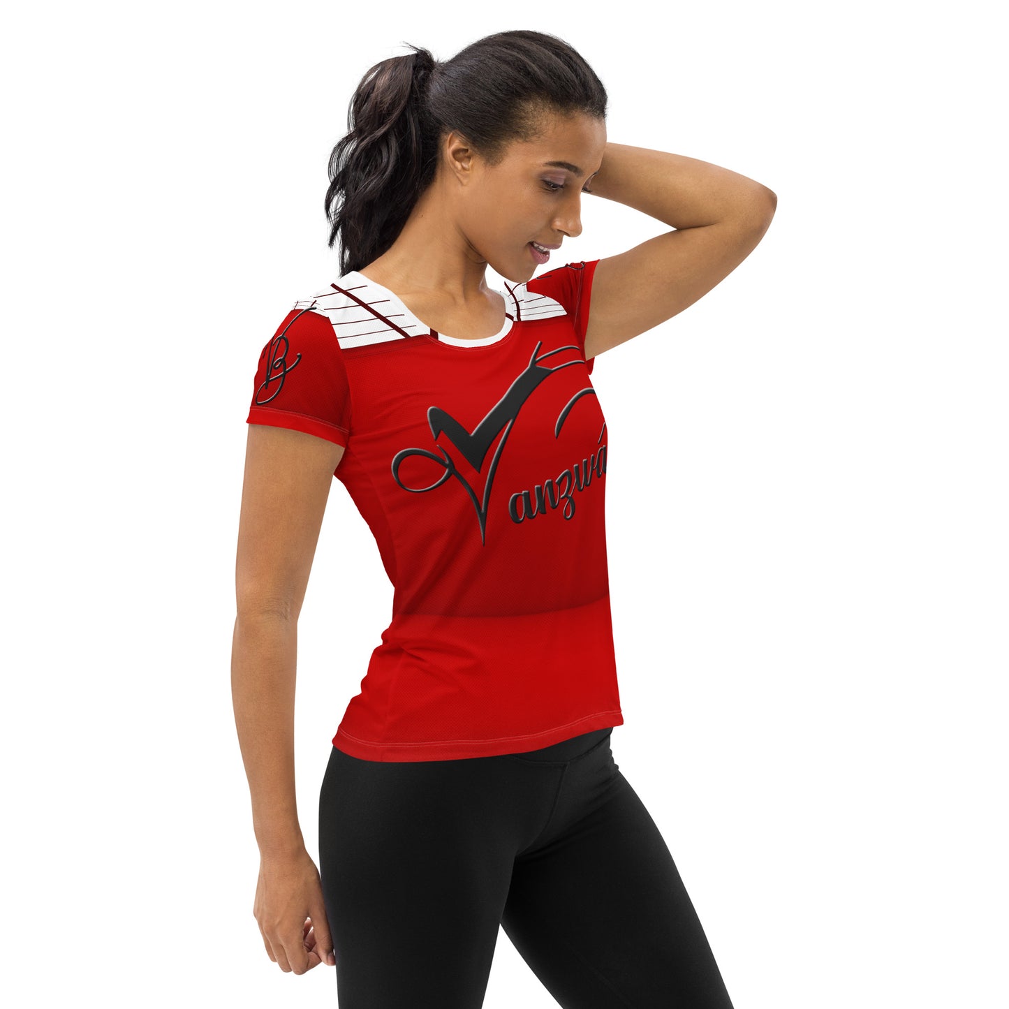 All-Over Print Women's Athletic T-shirt