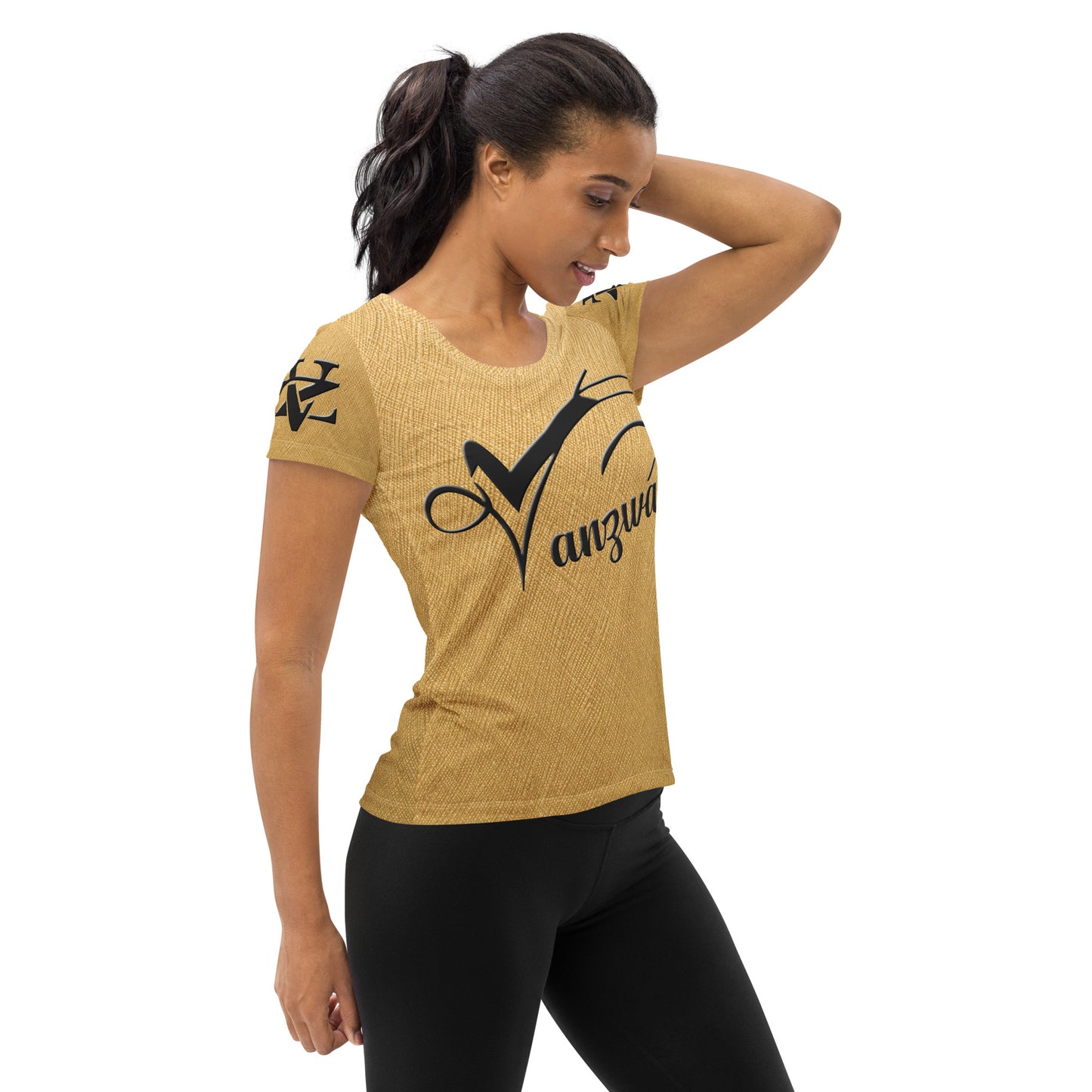 All-Over Print Women's Athletic T-shirt