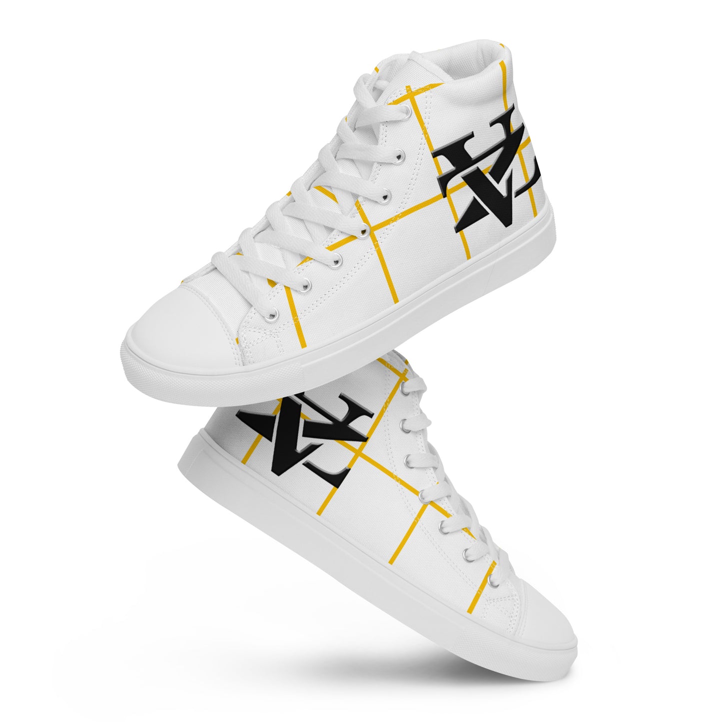 Men’s high top canvas shoes