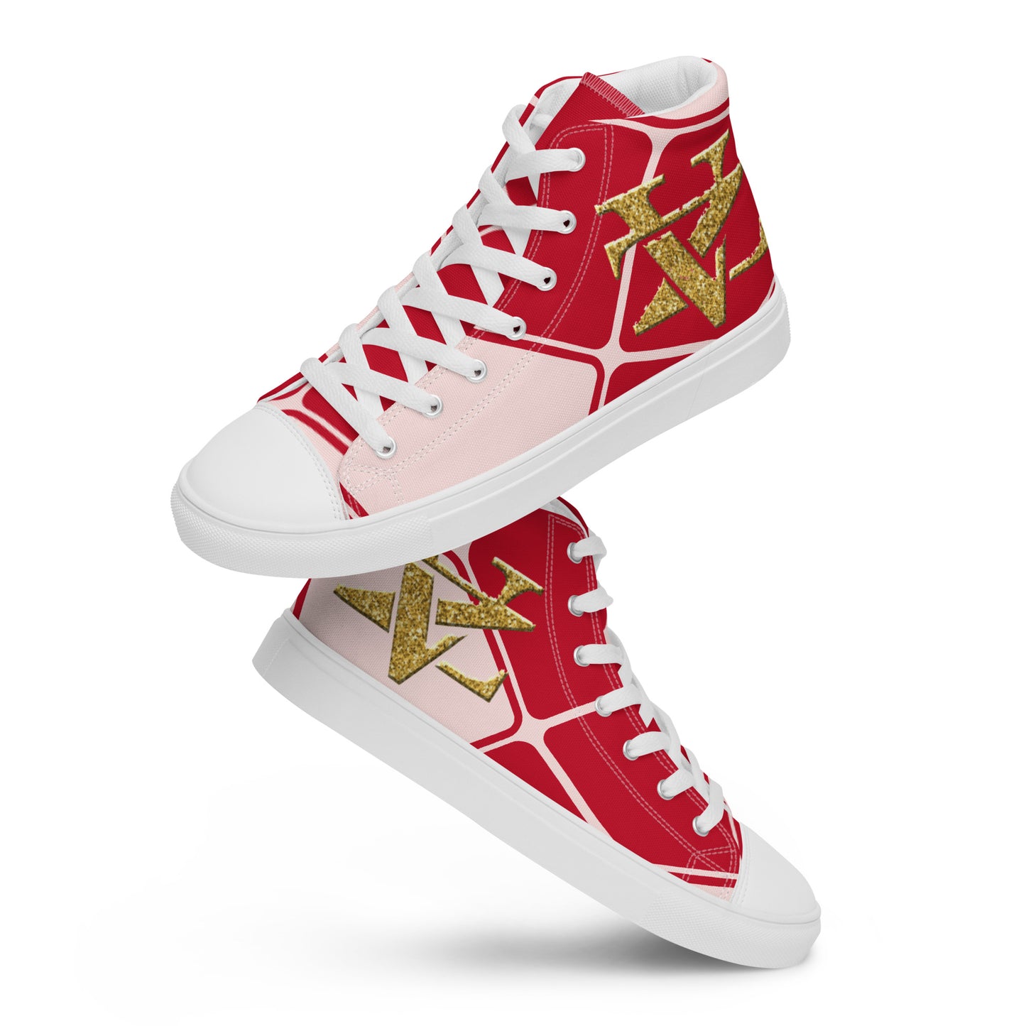 Men’s high top canvas shoes