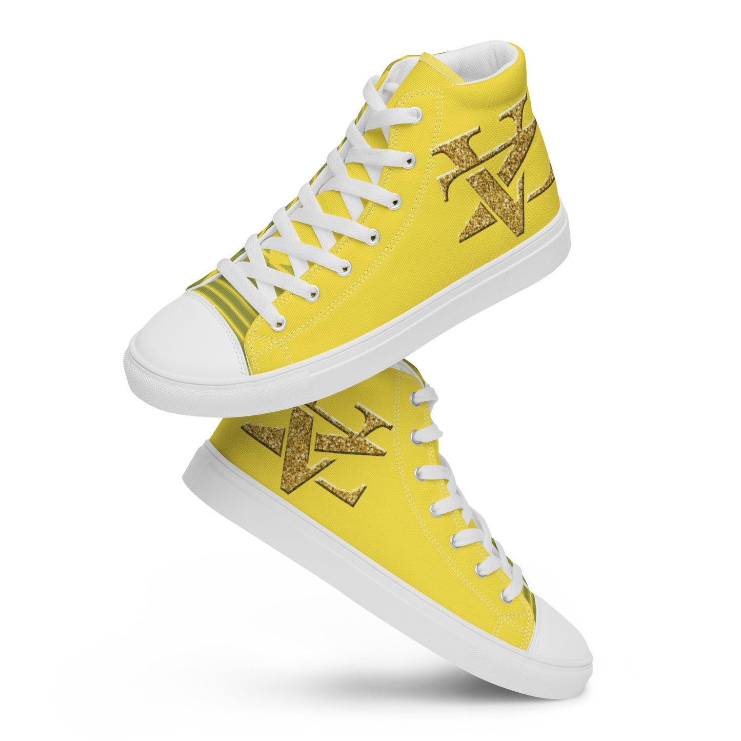 Men’s high top canvas shoes