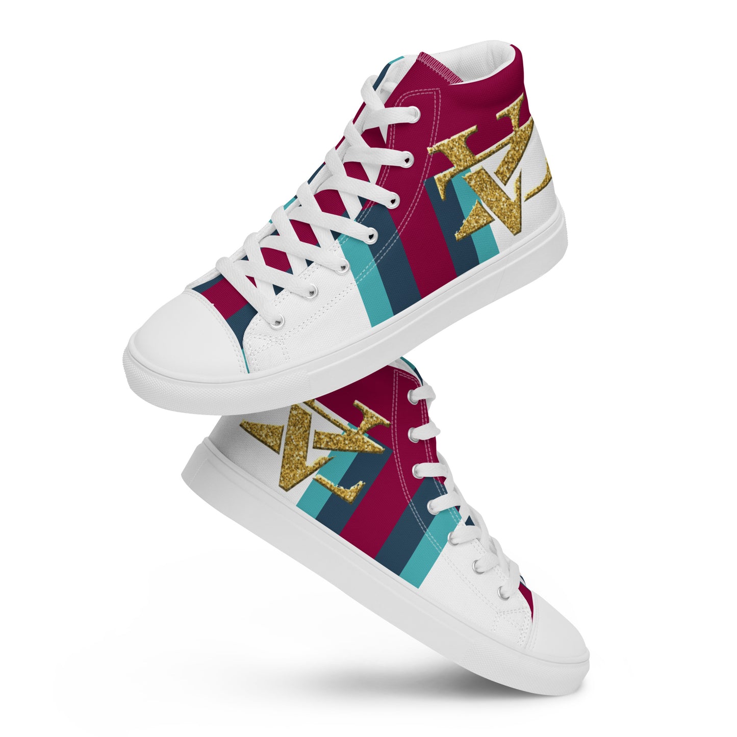 Men’s high top canvas shoes