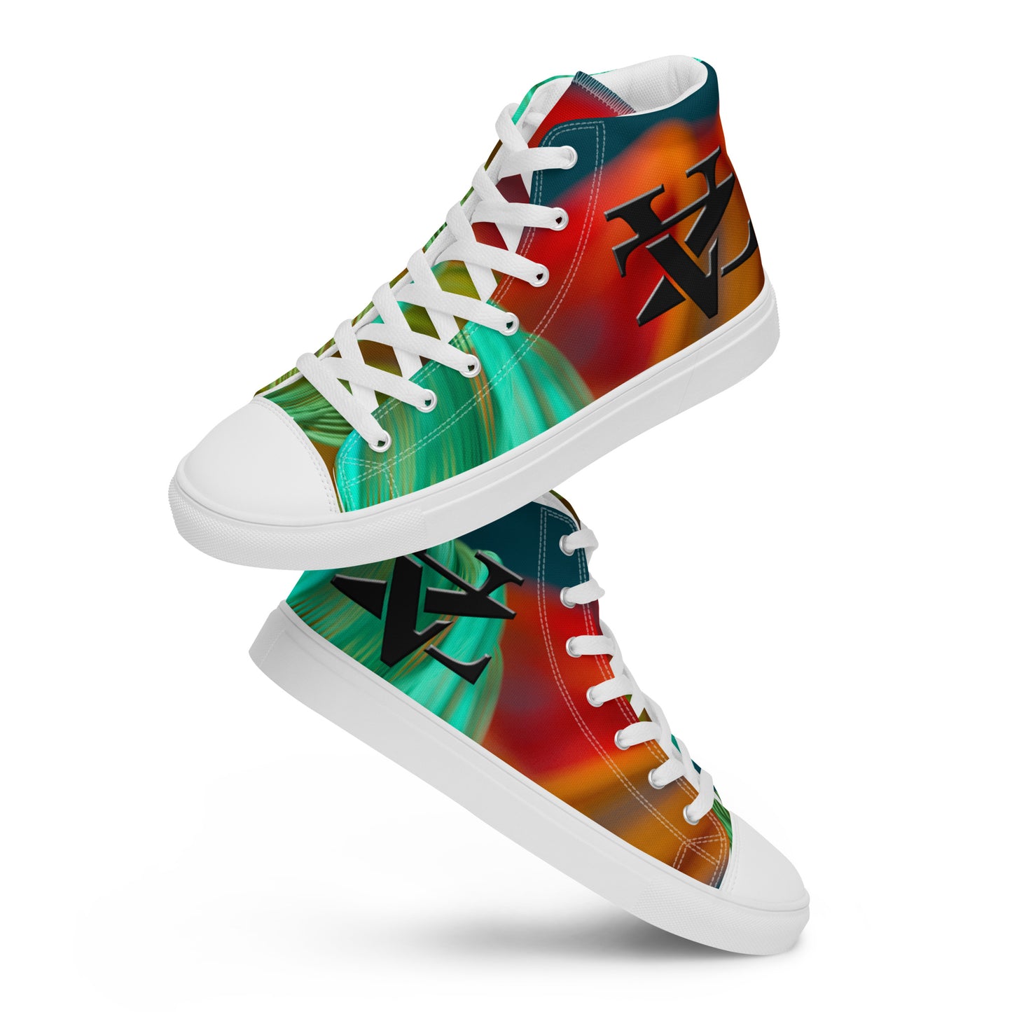 Men’s high top canvas shoes