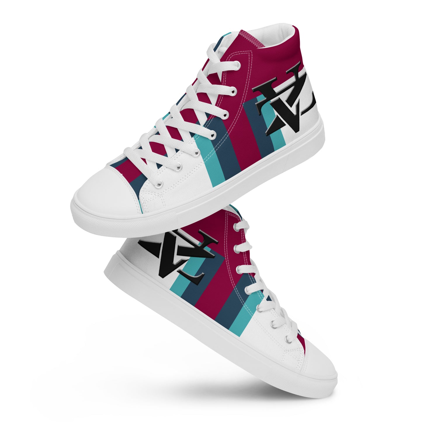 Men’s high top canvas shoes