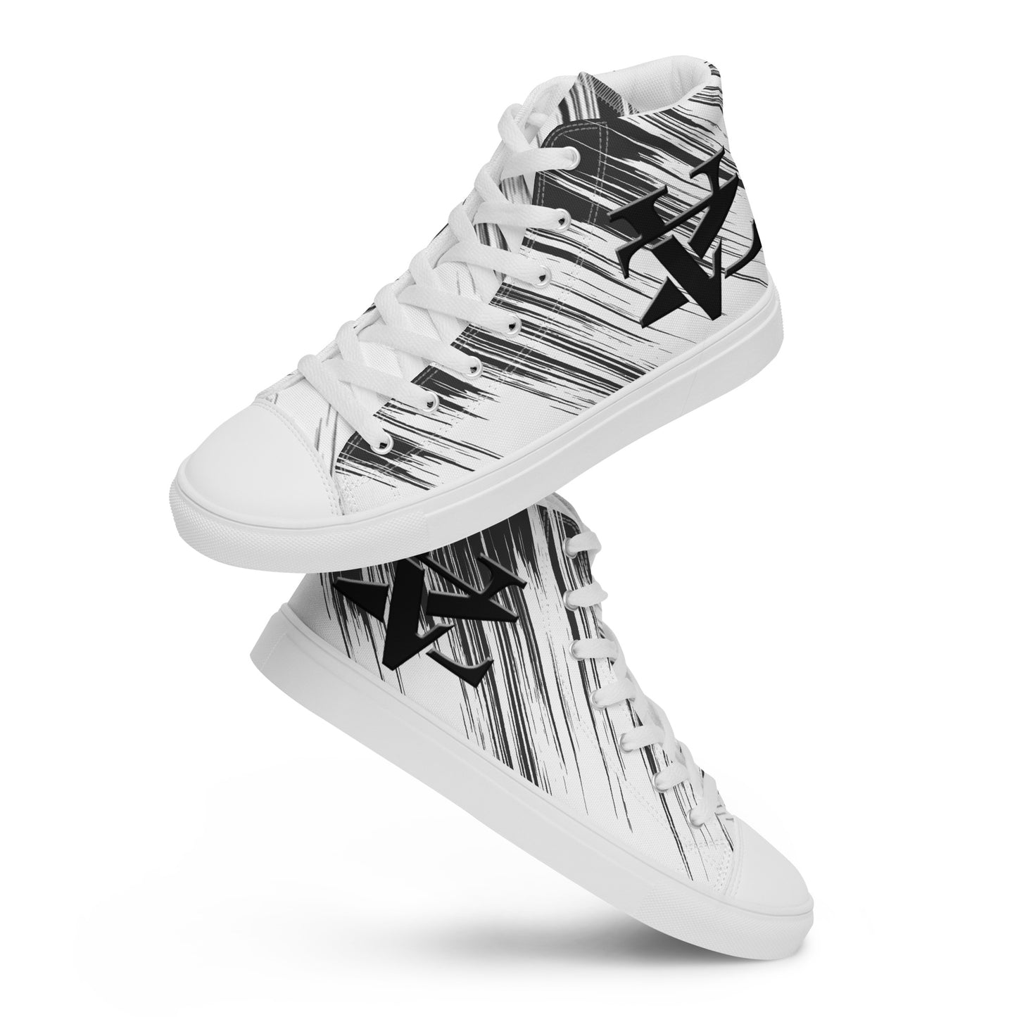 Men’s high top canvas shoes