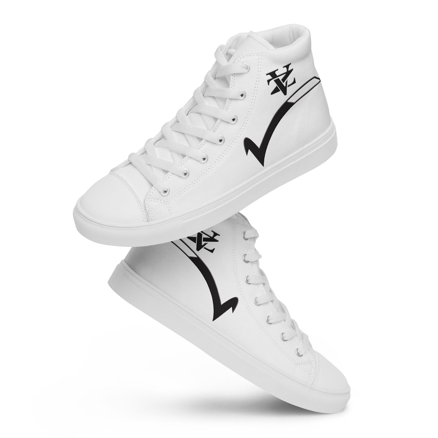 Men’s high top canvas shoes