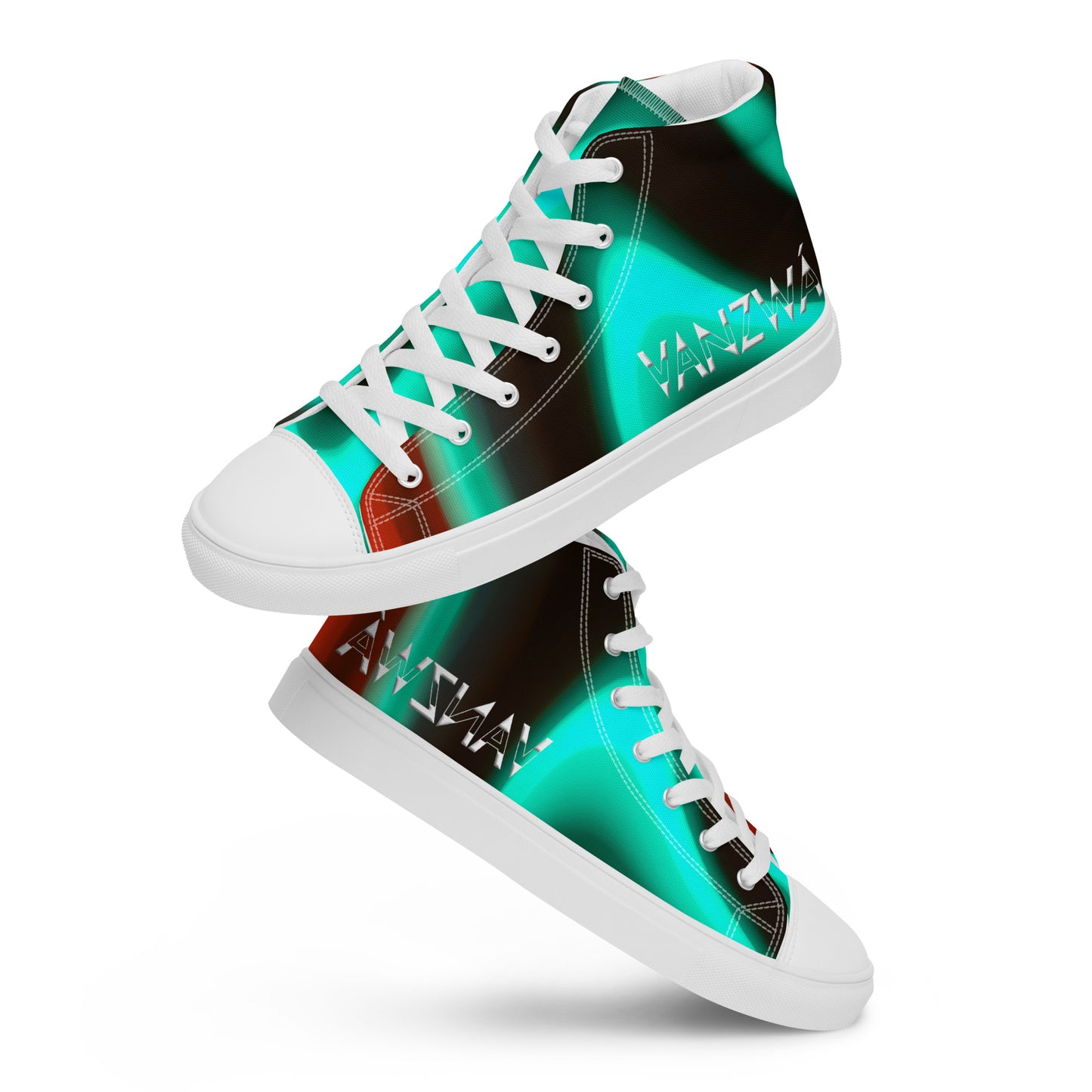 Men’s high top canvas shoes