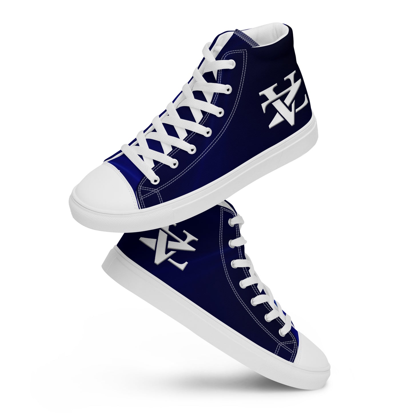 Men’s high top canvas shoes