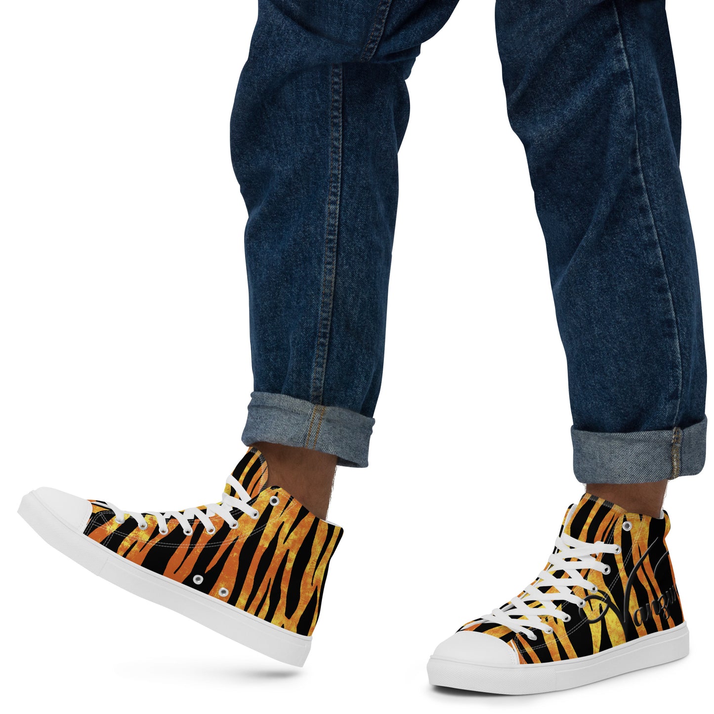 Men’s high top canvas shoes