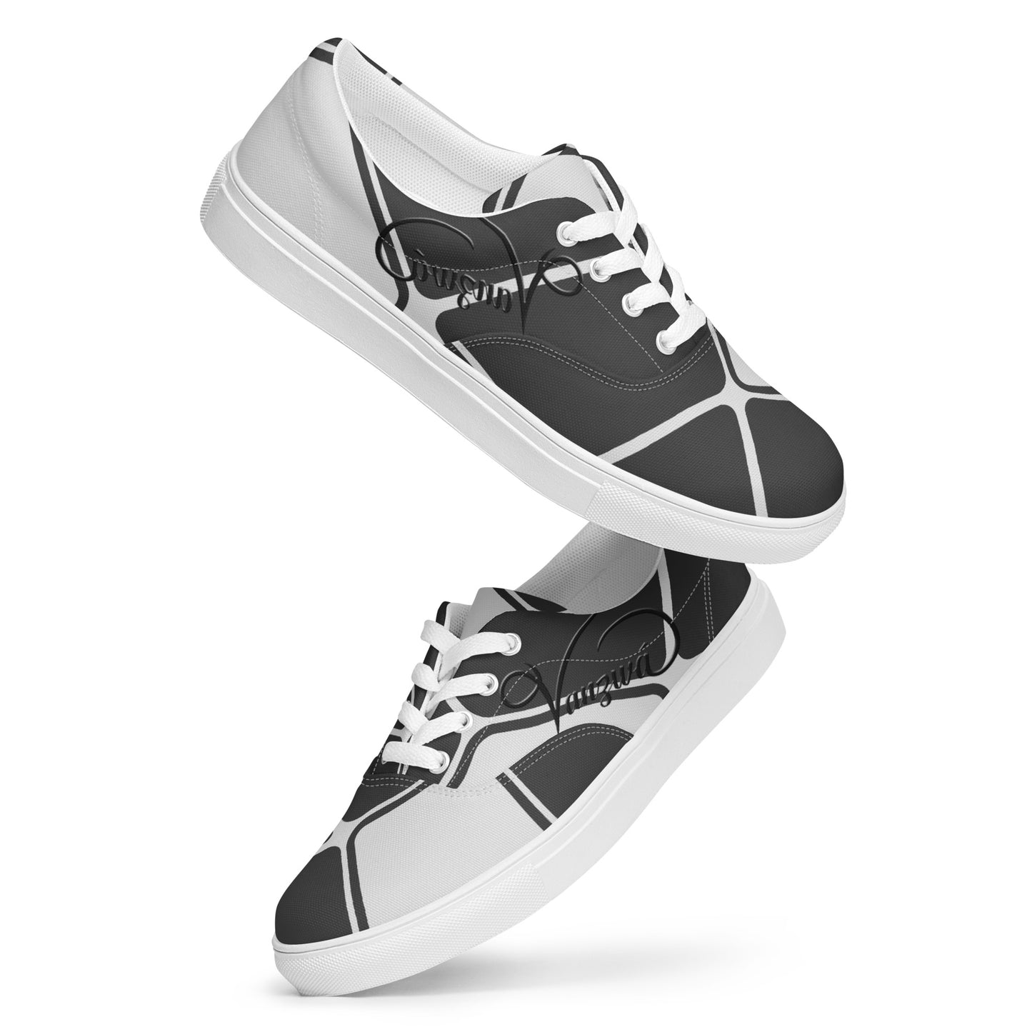 Men’s lace-up canvas shoes