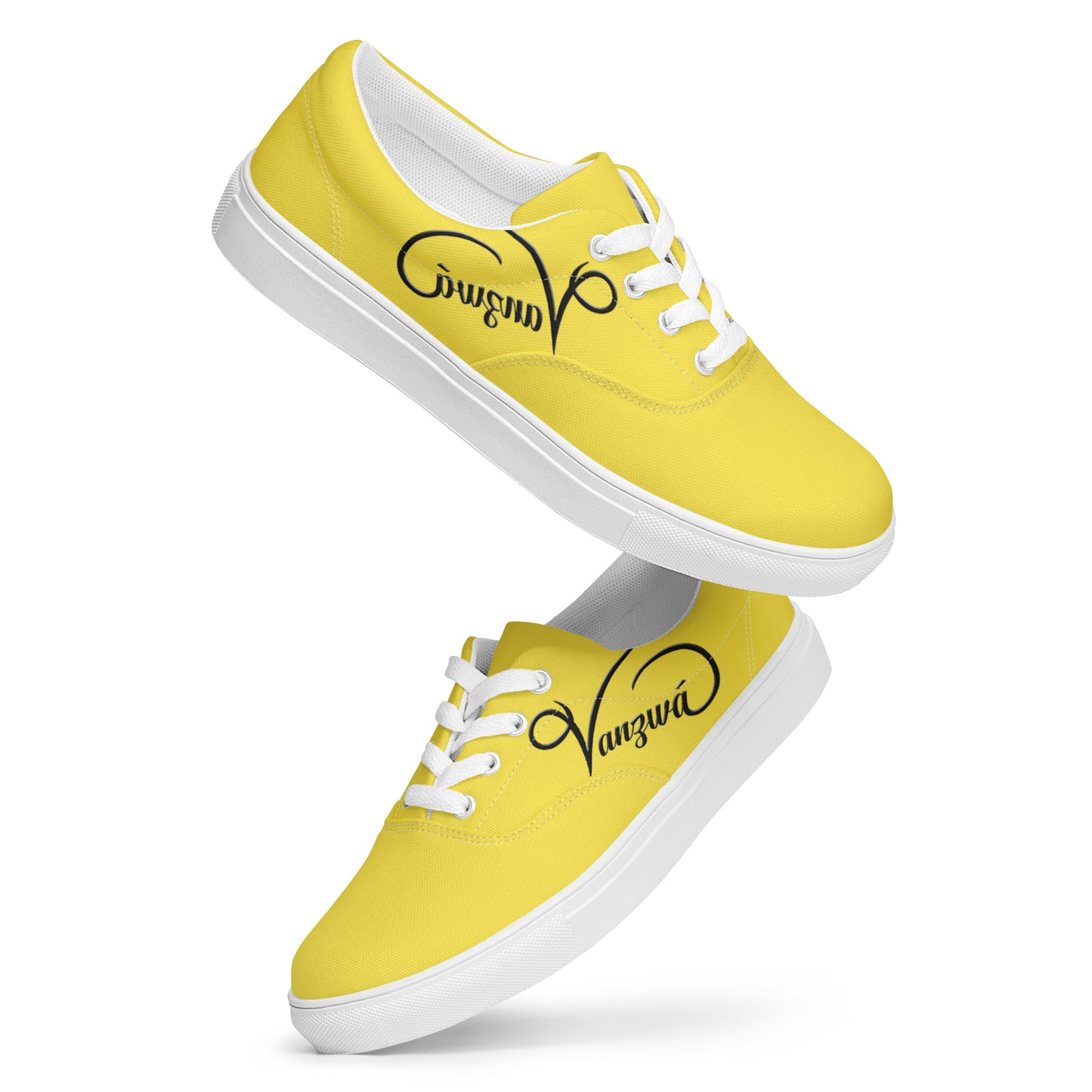 Men’s lace-up canvas shoes