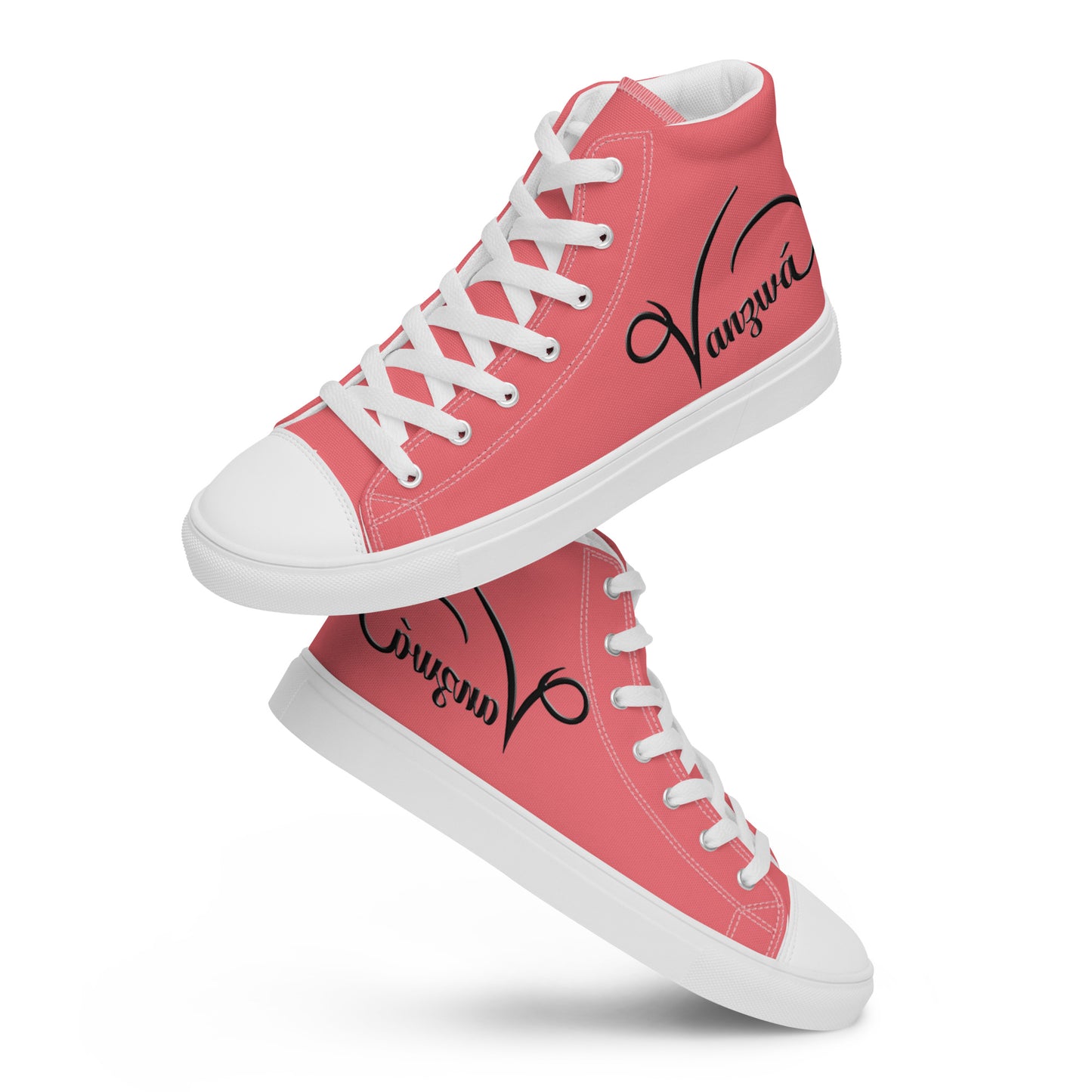 Women’s high top canvas shoes