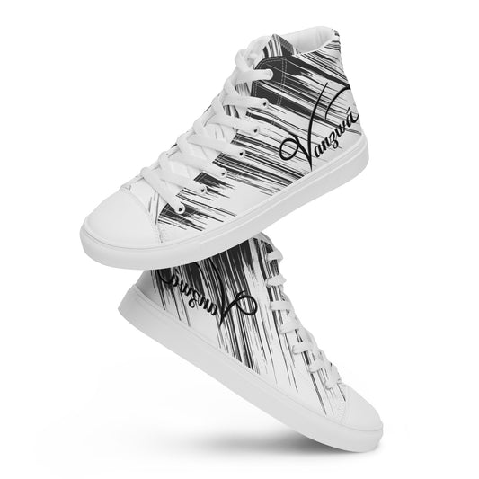 Women’s high top canvas shoes