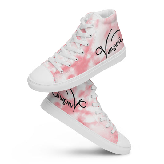 Women’s high top canvas shoes