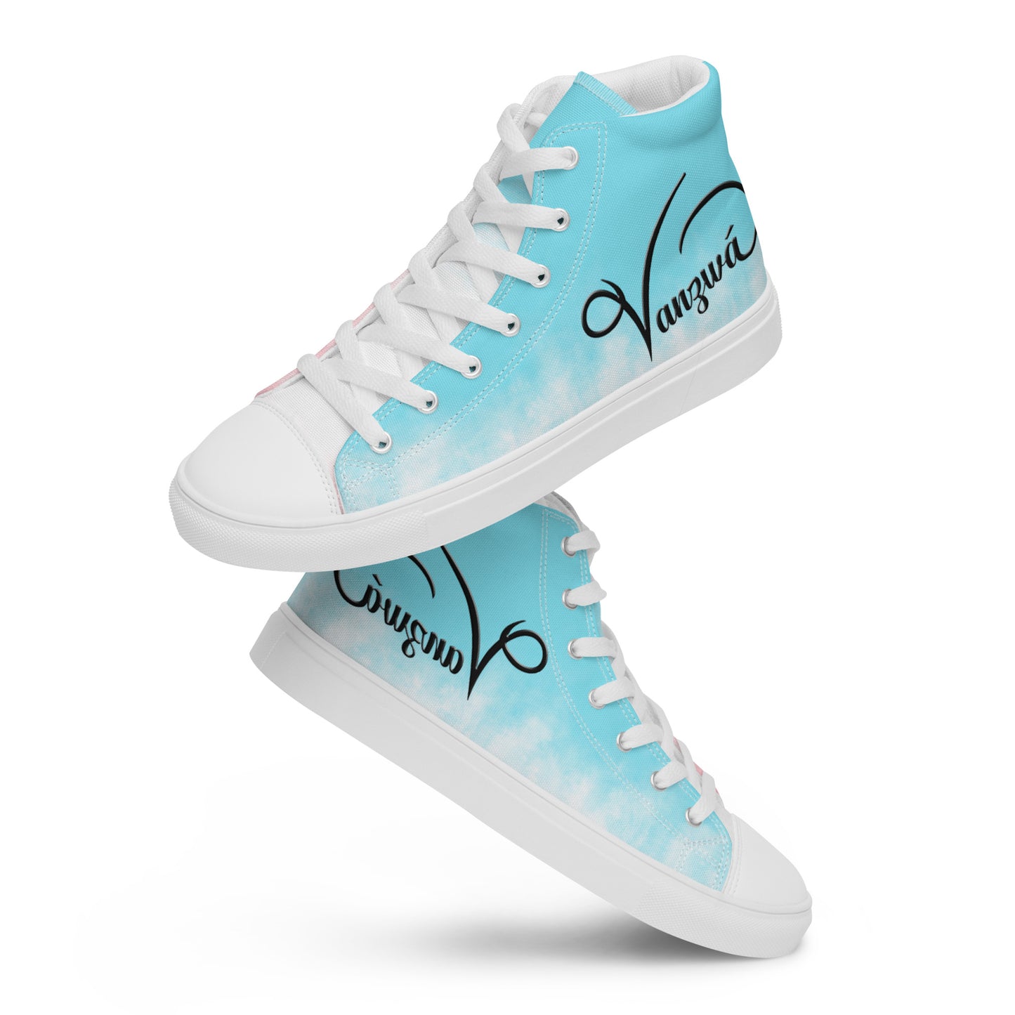 Women’s high top canvas shoes