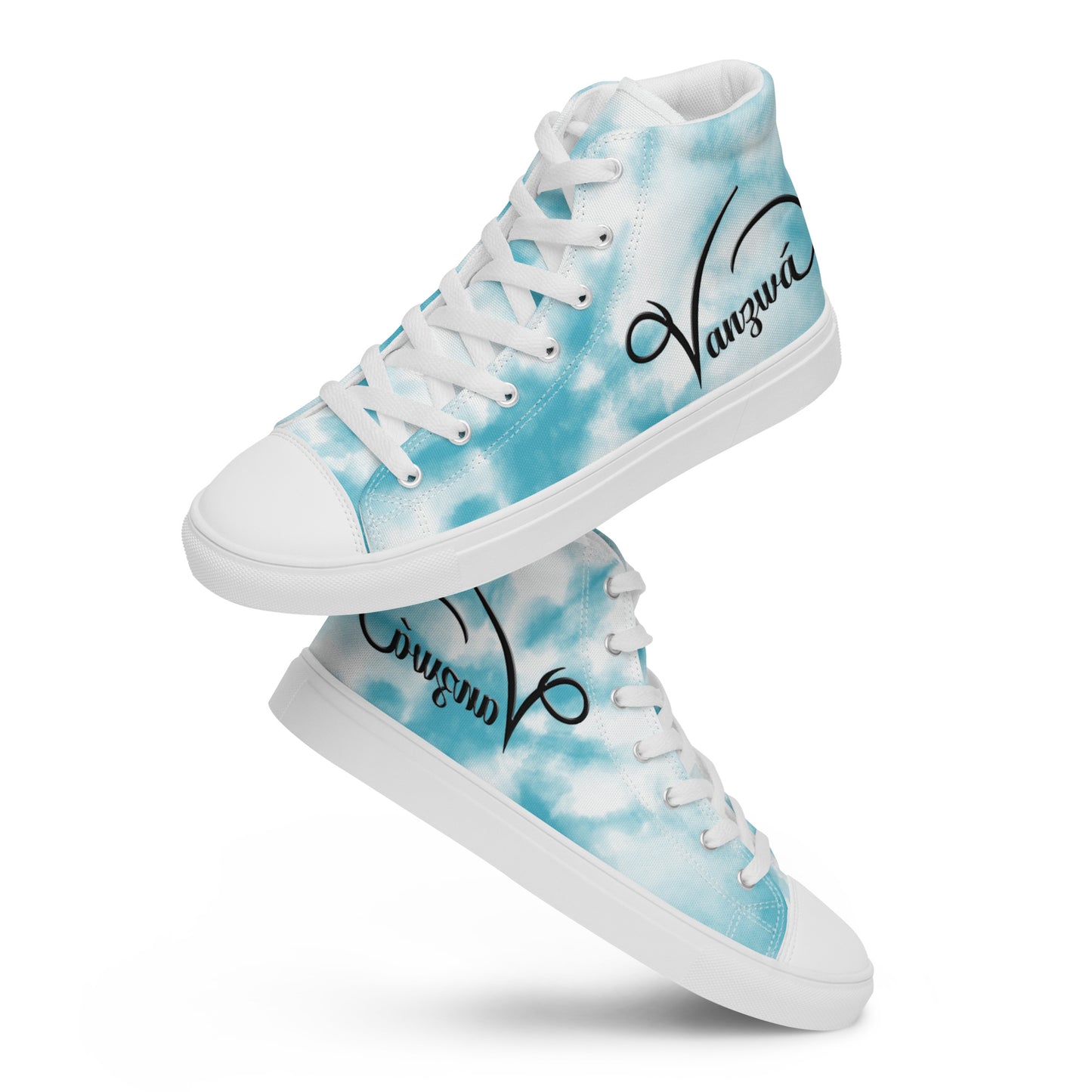 Women’s high top canvas shoes