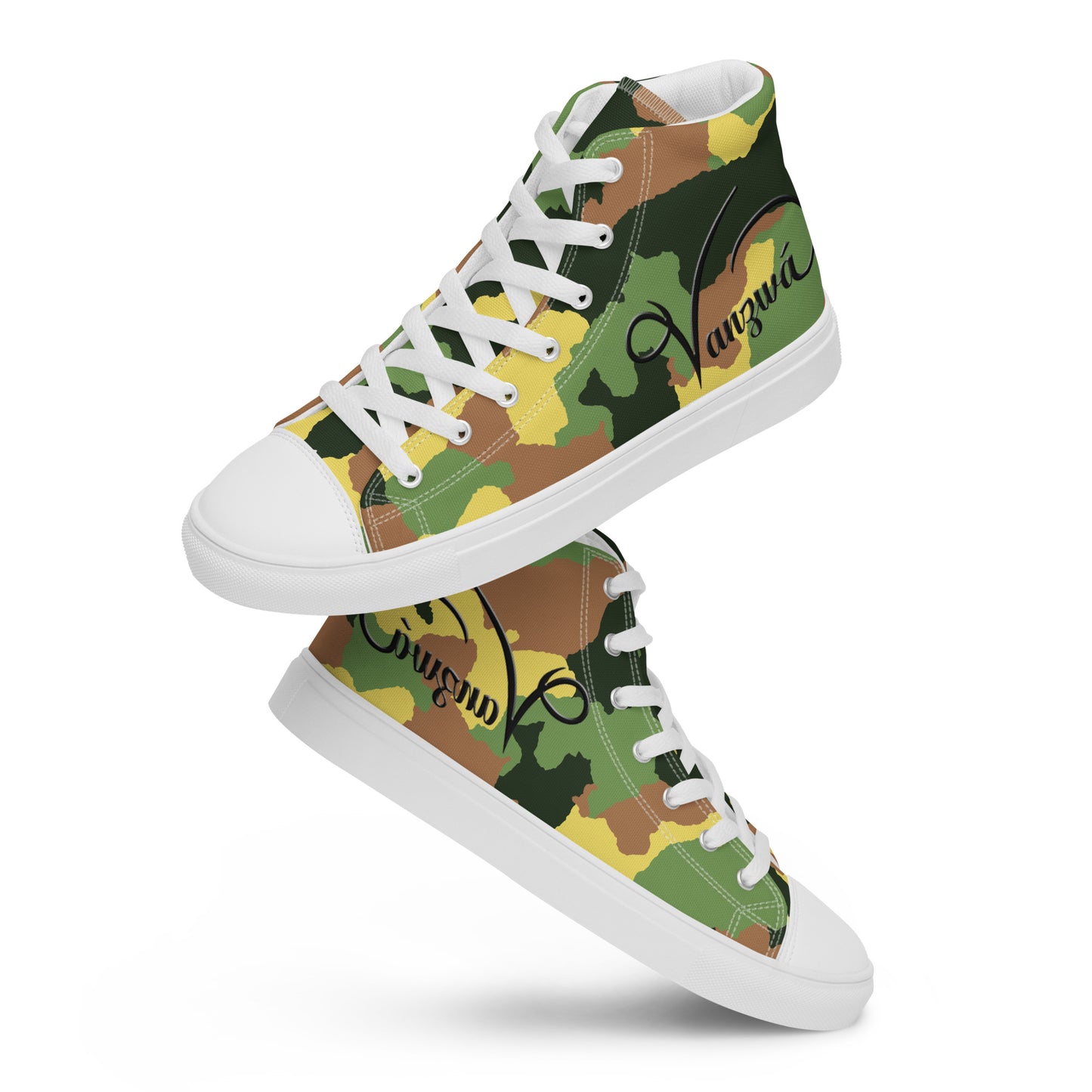 Women’s high top canvas shoes