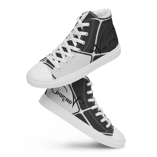 Women’s high top canvas shoes