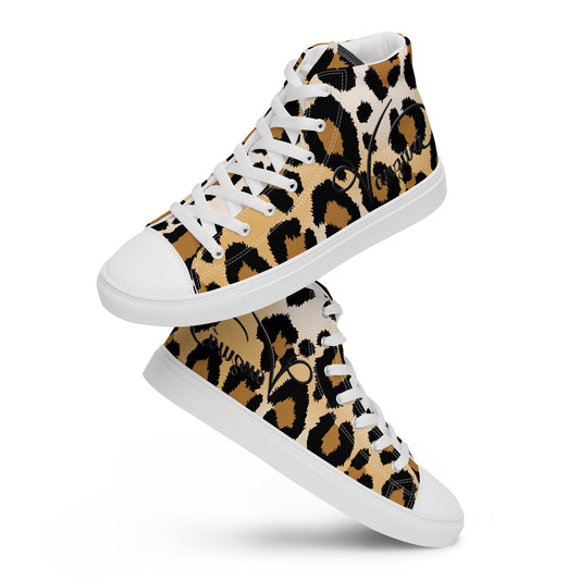 Women’s high top canvas shoes