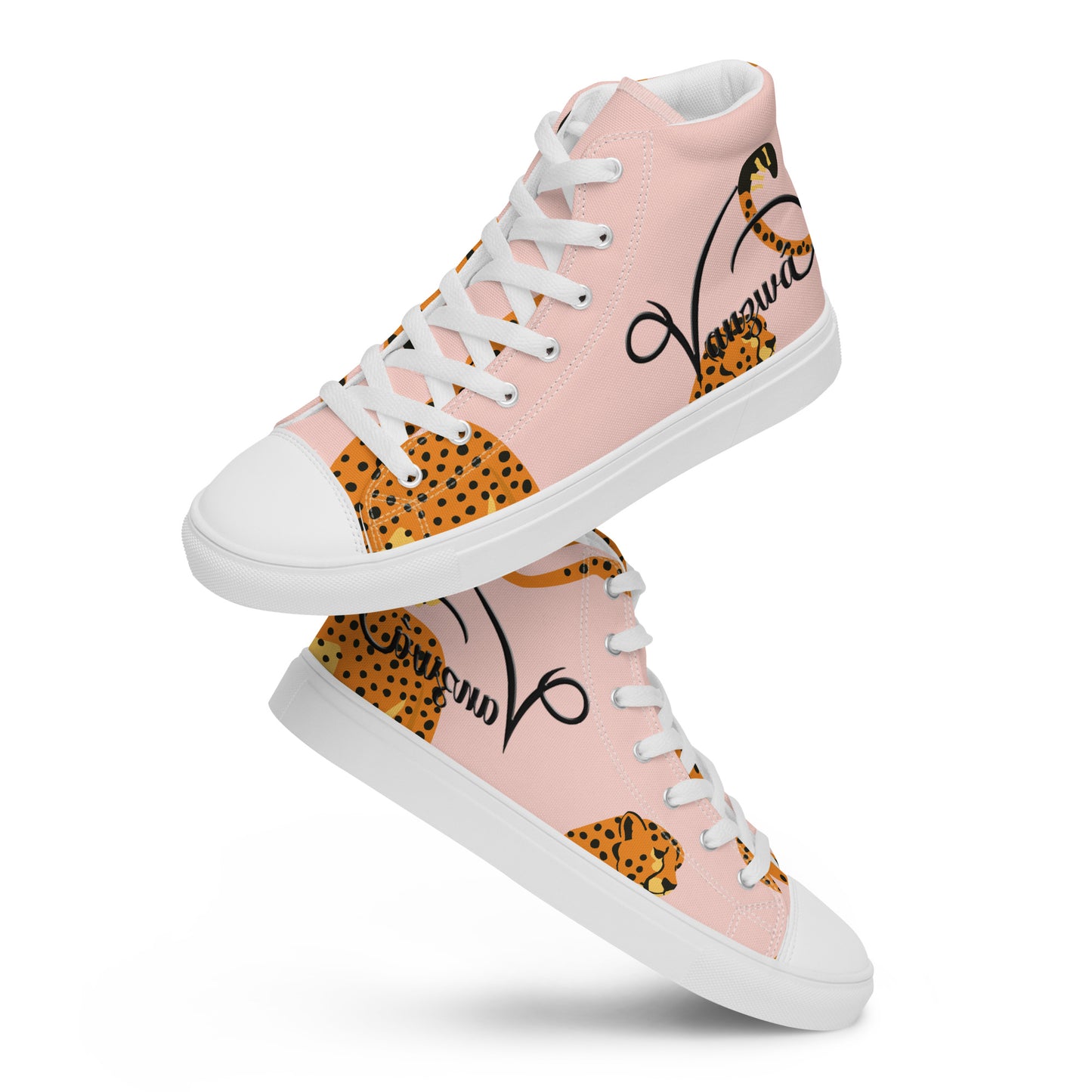 Women’s high top canvas shoes