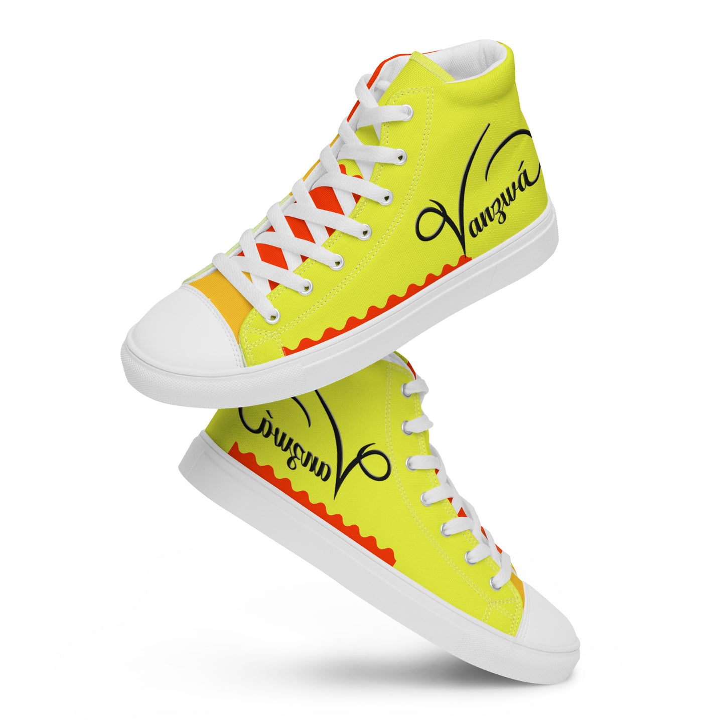 Women’s high top canvas shoes