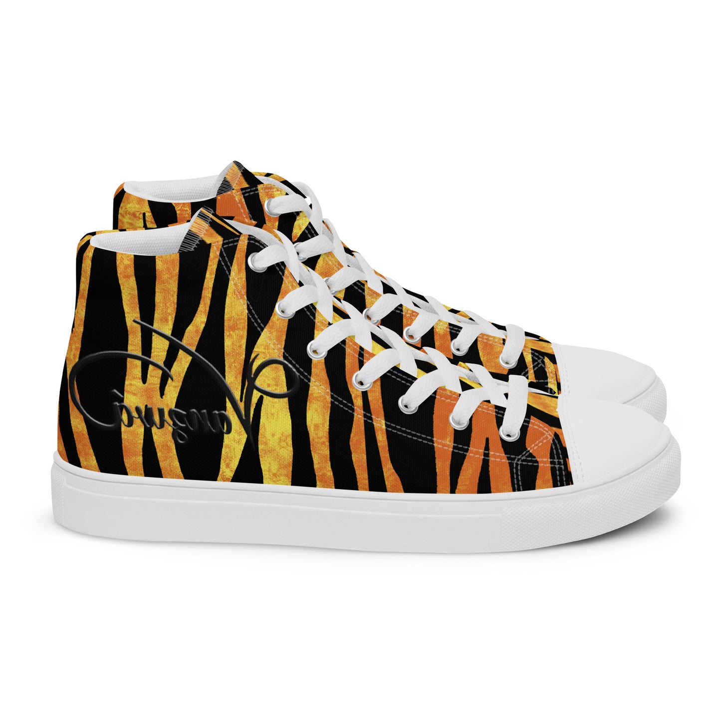 Women’s high top canvas shoes