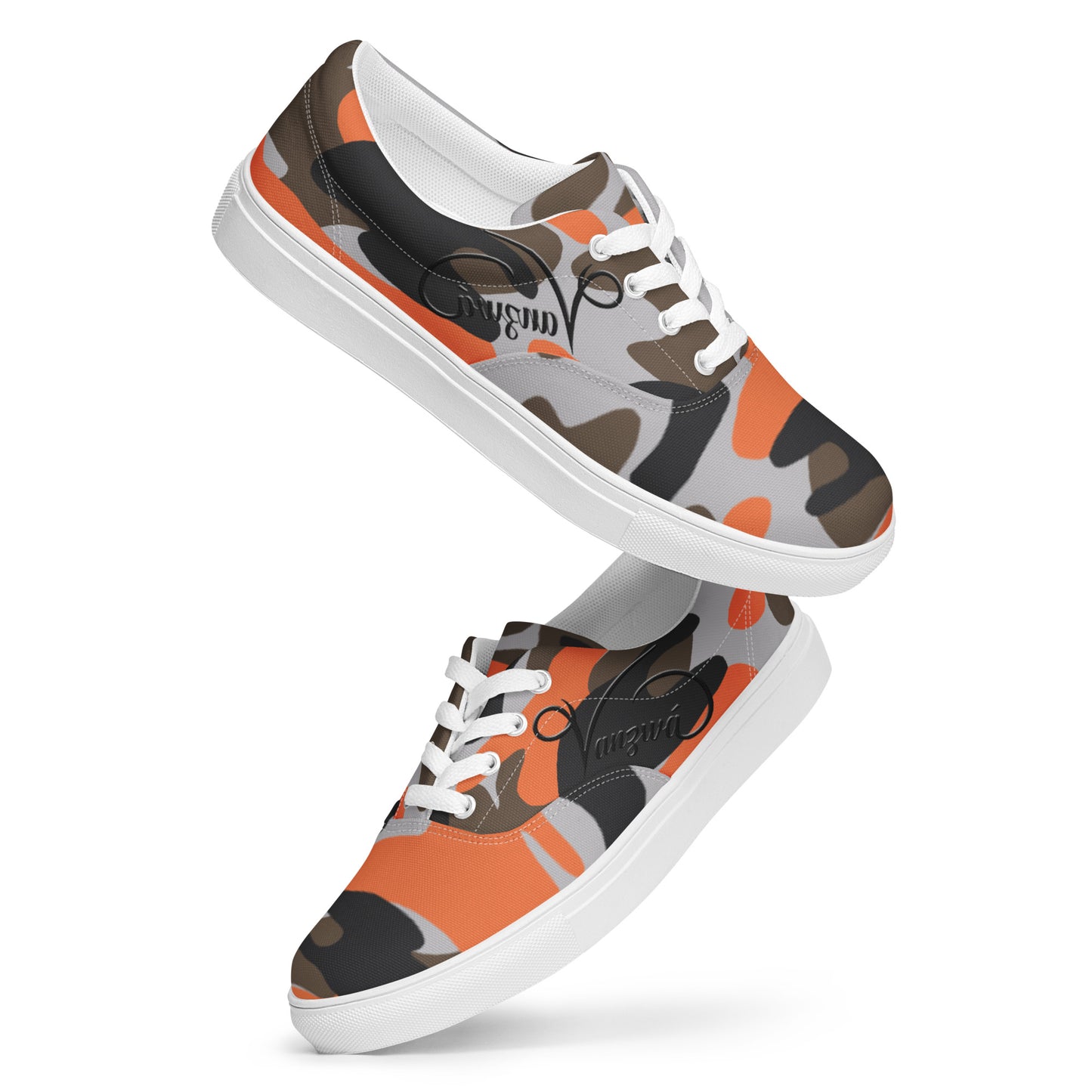 Women’s lace-up canvas shoes