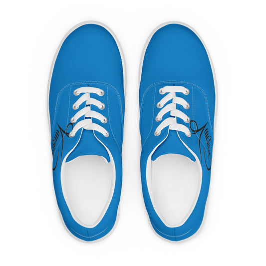 Women’s lace-up canvas shoes