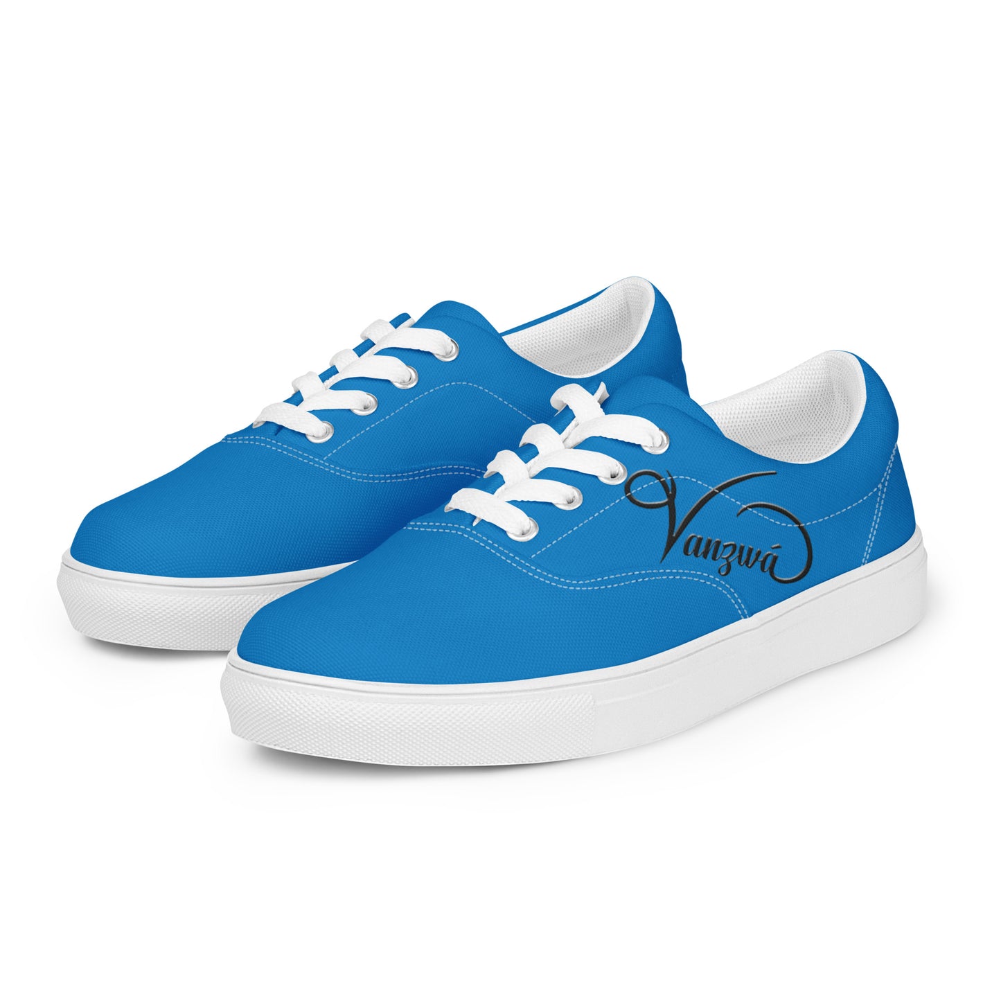 Women’s lace-up canvas shoes